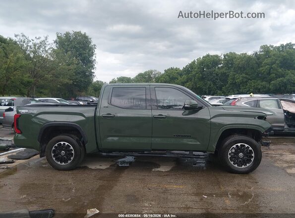 5TFLA5DB8NX049092 2022 TOYOTA TUNDRA Green Սալոնի 360 աստիճան տեսք