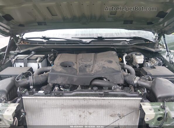 5TFLA5DB8NX049092 2022 TOYOTA TUNDRA Green Հետևի տեսք