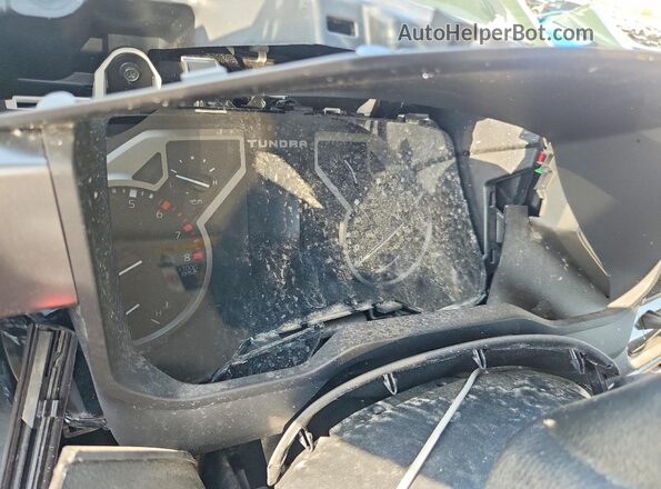 5TFLA5DB8PX078370 2023 TOYOTA TUNDRA Green Widok zestawu wskaźników