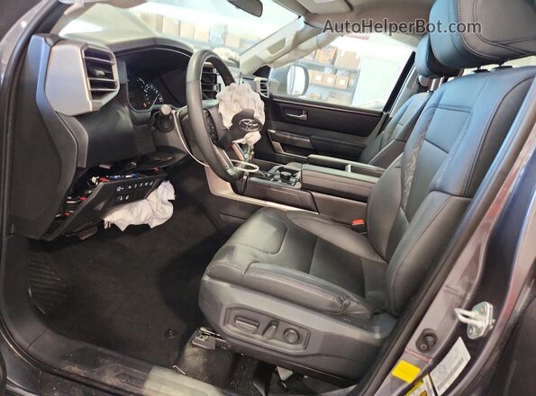 5TFLA5DB8RX159453 2024 TOYOTA TUNDRA Gray Front interior view