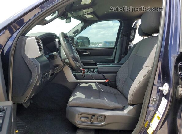 5TFLA5DB9SX315831 2025 TOYOTA TUNDRA Blue Widok wnętrza z przodu