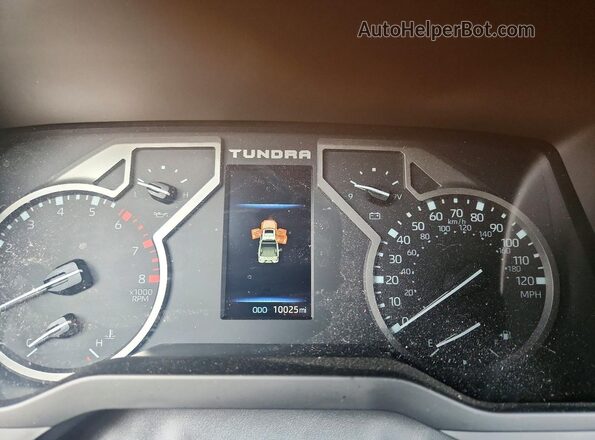 5TFLA5DBXTX361475 2026 TOYOTA TUNDRA Серебряный Вид щитка приборов