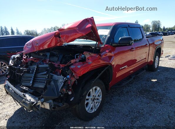 5TFLA5EC1PX015389 2023 TOYOTA TUNDRA Red Vista tres cuartos delantera izquierda