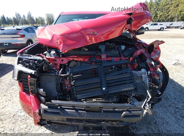 5TFLA5EC1PX015389 2023 TOYOTA TUNDRA Red Vista frontal