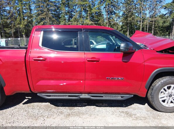 5TFLA5EC1PX015389 2023 TOYOTA TUNDRA Red Vista interior de 360 grados