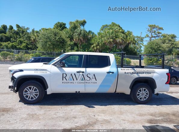 5TFLA5EC7SX037423 2025 TOYOTA TUNDRA White Панорамний вид салону 360°