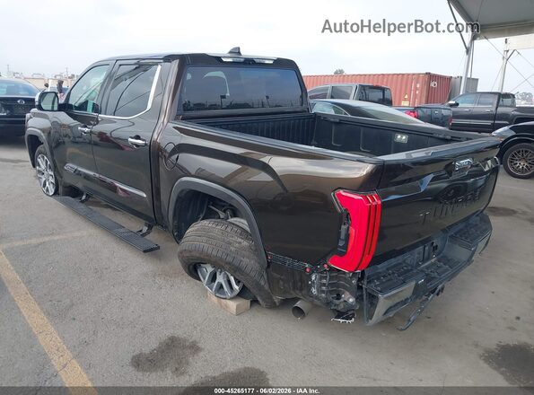 5TFMA5AB9NX011105 2022 TOYOTA TUNDRA Коричневый Задняя левая четверть