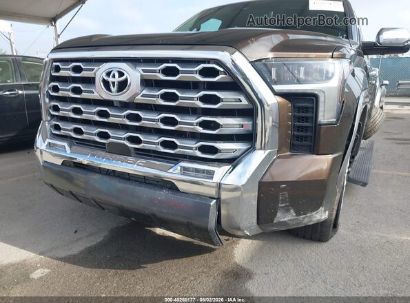 5TFMA5AB9NX011105 2022 TOYOTA TUNDRA Коричневый 