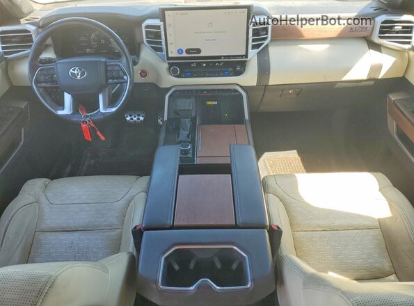 5TFMA5DB1NX042697 2022 TOYOTA TUNDRA Белый Вид панели приборов