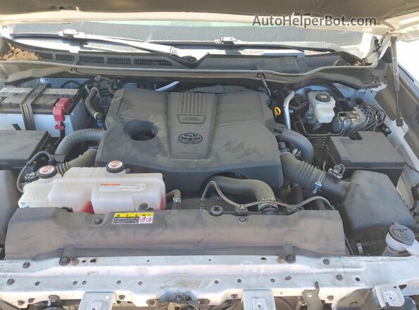 5TFMA5DB1NX042697 2022 TOYOTA TUNDRA Белый Вид задней части салона