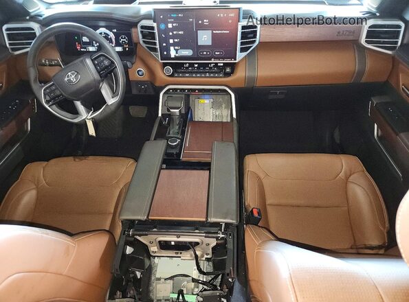 5TFMA5DB1RX215432 2024 TOYOTA TUNDRA White Vista del salpicadero