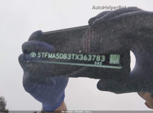 5TFMA5DB3TX363783 2026 TOYOTA TUNDRA White Engine compartment view