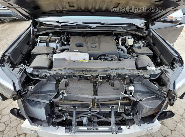 5TFMA5DB5SX322554 2025 TOYOTA TUNDRA Black Вид задньої частини салону