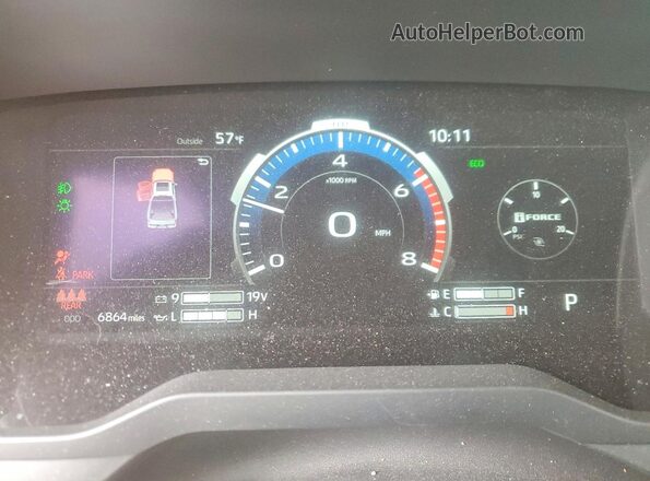 5TFMA5DB6TX369514 2026 TOYOTA TUNDRA White Vista del cuadro de instrumentos
