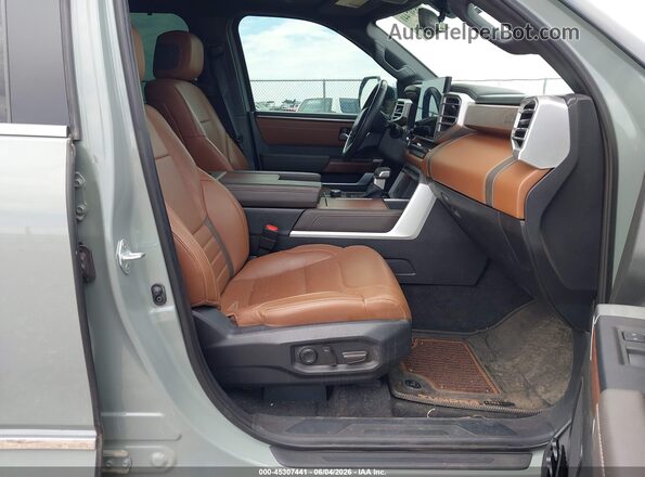 5TFMA5DB7RX211840 2024 TOYOTA TUNDRA Green Front interior view