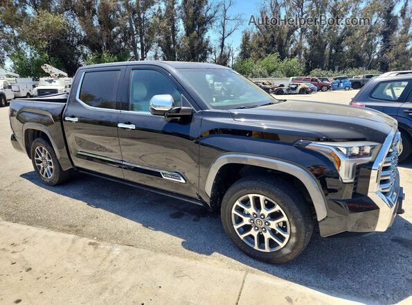 5TFMA5DB8NX016100 2022 TOYOTA TUNDRA Black Delantero derecho