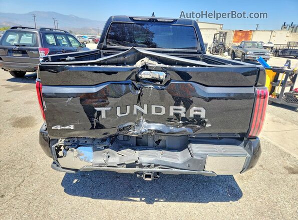 5TFMA5DB8NX016100 2022 TOYOTA TUNDRA Black Vista trasera