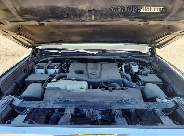 5TFMA5DB8NX016100 2022 TOYOTA TUNDRA Black Vista interior trasera