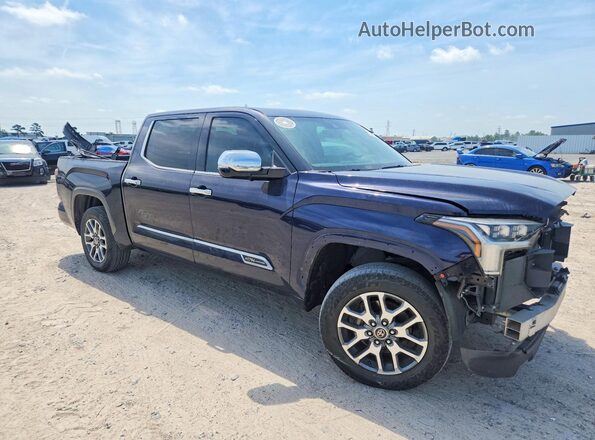 5TFMA5DB9NX014095 2022 TOYOTA TUNDRA Blue Przód prawy
