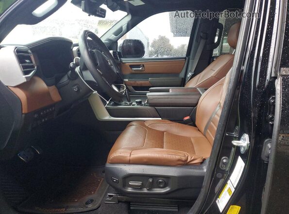 5TFMA5DB9NX021547 2022 TOYOTA TUNDRA Black Вид салону спереду