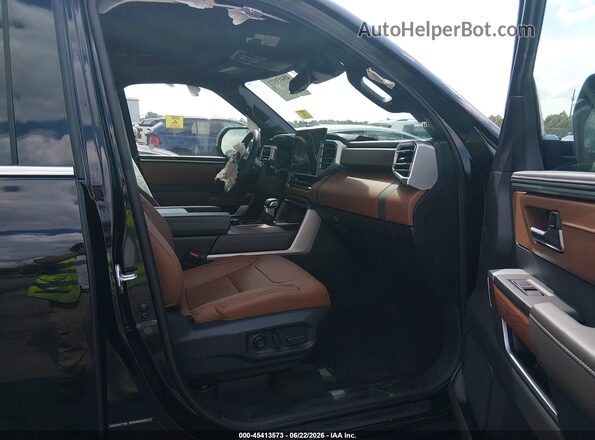 5TFMC5DB7SX095197 2025 TOYOTA TUNDRA HYBRID Black Vista interior delantera