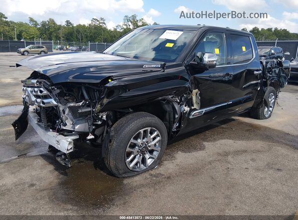 5TFMC5DB7SX095197 2025 TOYOTA TUNDRA HYBRID Black Vista tres cuartos delantera izquierda