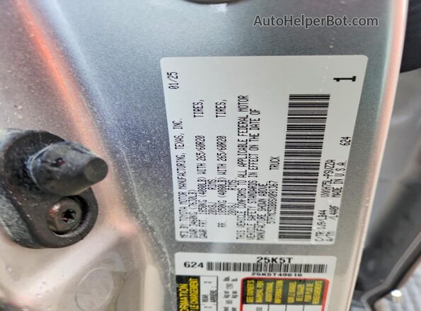 5TFMC5DB8SX091367 2025 TOYOTA TUNDRA Silver 