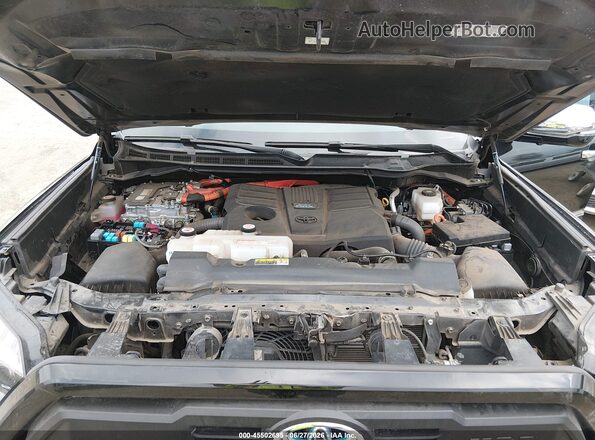 5TFMC5DBXPX028004 2023 TOYOTA TUNDRA HYBRID Black Rear view