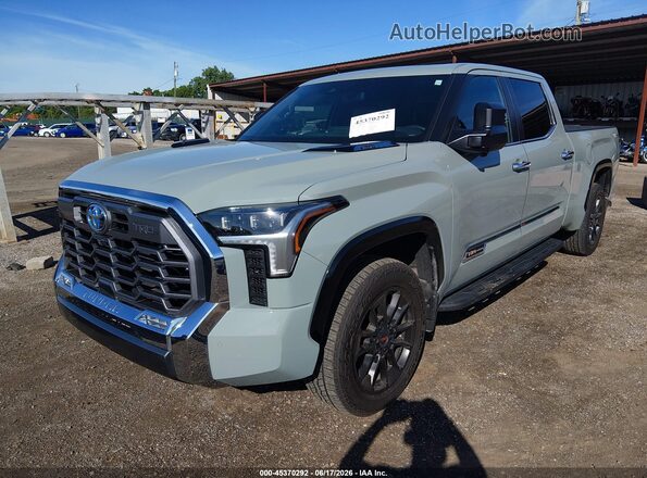 5TFMC5EC3RX008073 2024 TOYOTA TUNDRA HYBRID Gray წინა მარცხენა ხედი სამი მეოთხედიდან