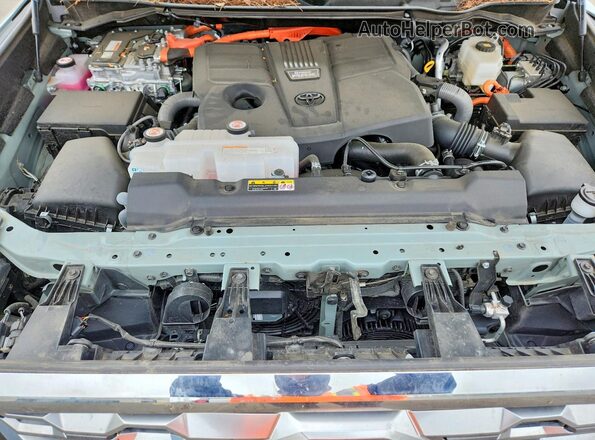 5TFMC5EC6RX007970 2024 TOYOTA TUNDRA Green Widok wnętrza z tyłu