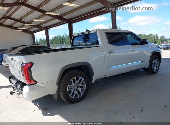 5TFMC5ECXRX007714 2024 TOYOTA TUNDRA HYBRID White Հետևի աջ