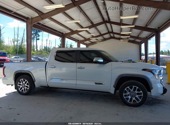 5TFMC5ECXRX007714 2024 TOYOTA TUNDRA HYBRID White Սալոնի հետևի տեսք