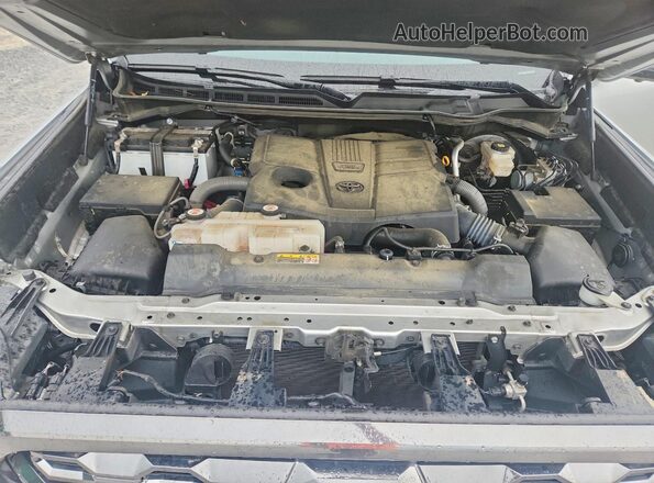 5TFNA5AB5PX026983 2023 TOYOTA TUNDRA Silver უკანა სალონის ხედი