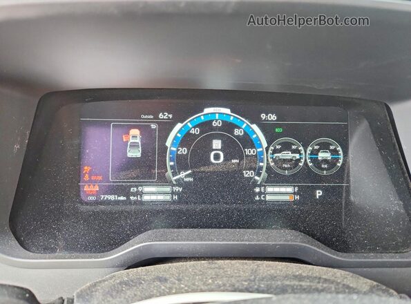 5TFNA5AB5PX026983 2023 TOYOTA TUNDRA Silver ხელსაწყოთა პანელის ხედი