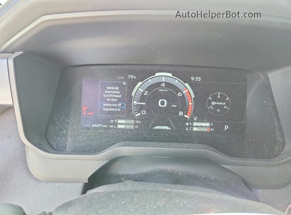5TFNA5DB3PX127631 2023 TOYOTA TUNDRA Gray Instrument cluster view