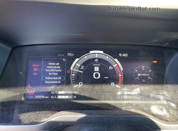 5TFNA5DB3RX162785 2024 TOYOTA TUNDRA Gray Widok zestawu wskaźników