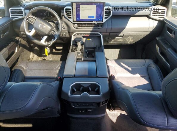 5TFNA5DB3RX162785 2024 TOYOTA TUNDRA Gray Widok deski rozdzielczej