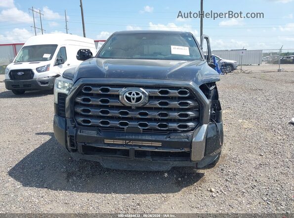 5TFNA5DB6NX014303 2022 TOYOTA TUNDRA Black Front view