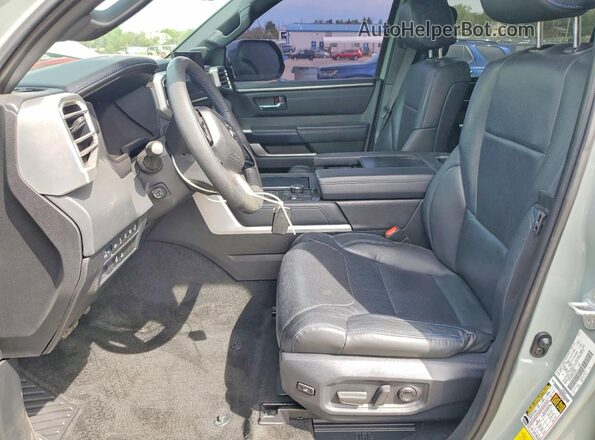 5TFNA5DB8SX238653 2025 TOYOTA TUNDRA Gray Vista interior delantera
