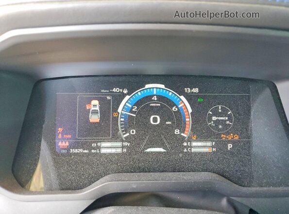 5TFNA5DBXSX270343 2025 TOYOTA TUNDRA Gray Instrument cluster view