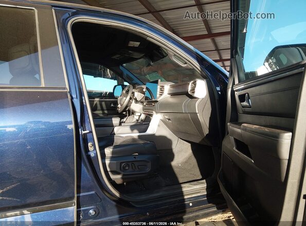 5TFNA5EC0NX008357 2022 TOYOTA TUNDRA Blue Front interior view