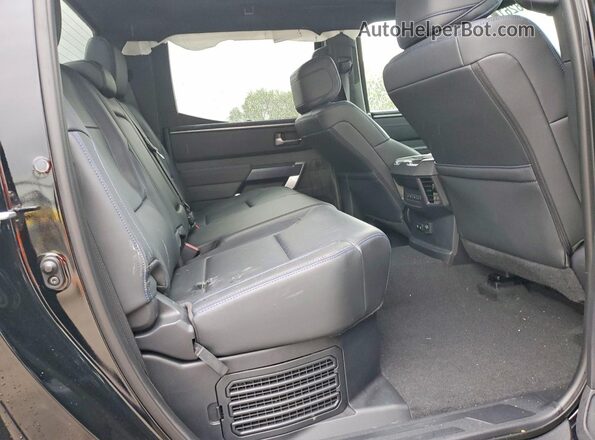 5TFNC5DB3RX062681 2024 TOYOTA TUNDRA Black Вид задніх сидінь
