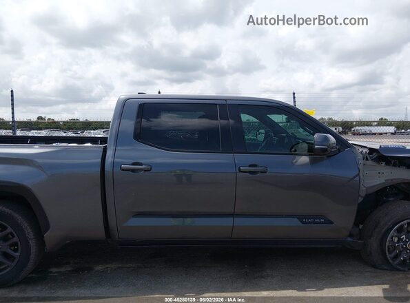 5TFNC5ECXPX003955 2023 TOYOTA TUNDRA HYBRID Gray 