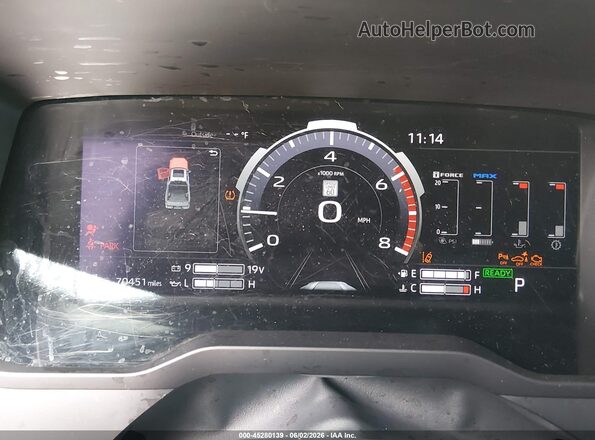 5TFNC5ECXPX003955 2023 TOYOTA TUNDRA HYBRID Gray 