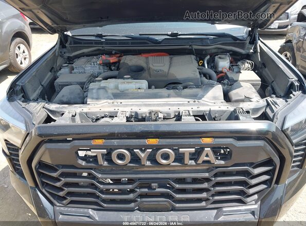 5TFPC5DB4NX005005 2022 TOYOTA TUNDRA HYBRID Black Widok z tyłu