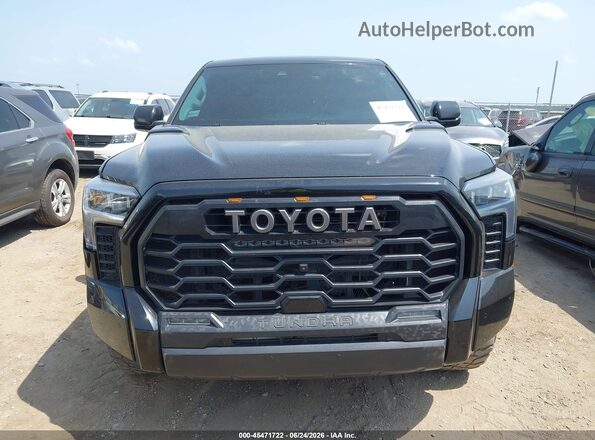 5TFPC5DB4NX005005 2022 TOYOTA TUNDRA HYBRID Black Widok wnętrza z tyłu