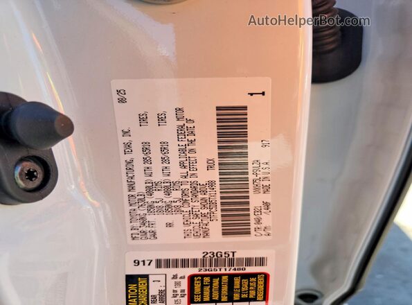 5TFPC5DB5TX114988 2026 TOYOTA TUNDRA White Vista del compartimento del motor