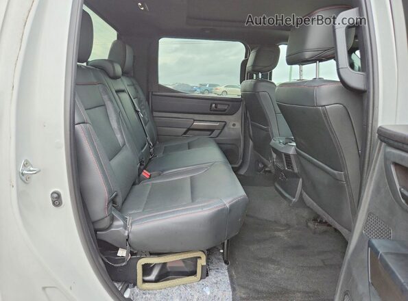 5TFPC5DB6RX060142 2024 TOYOTA TUNDRA Белый Вид задних сидений