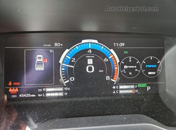5TFPC5DB6RX060142 2024 TOYOTA TUNDRA Белый Вид щитка приборов