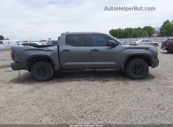 5TFPC5DB8RX043424 2024 TOYOTA TUNDRA HYBRID Gray Rear interior view